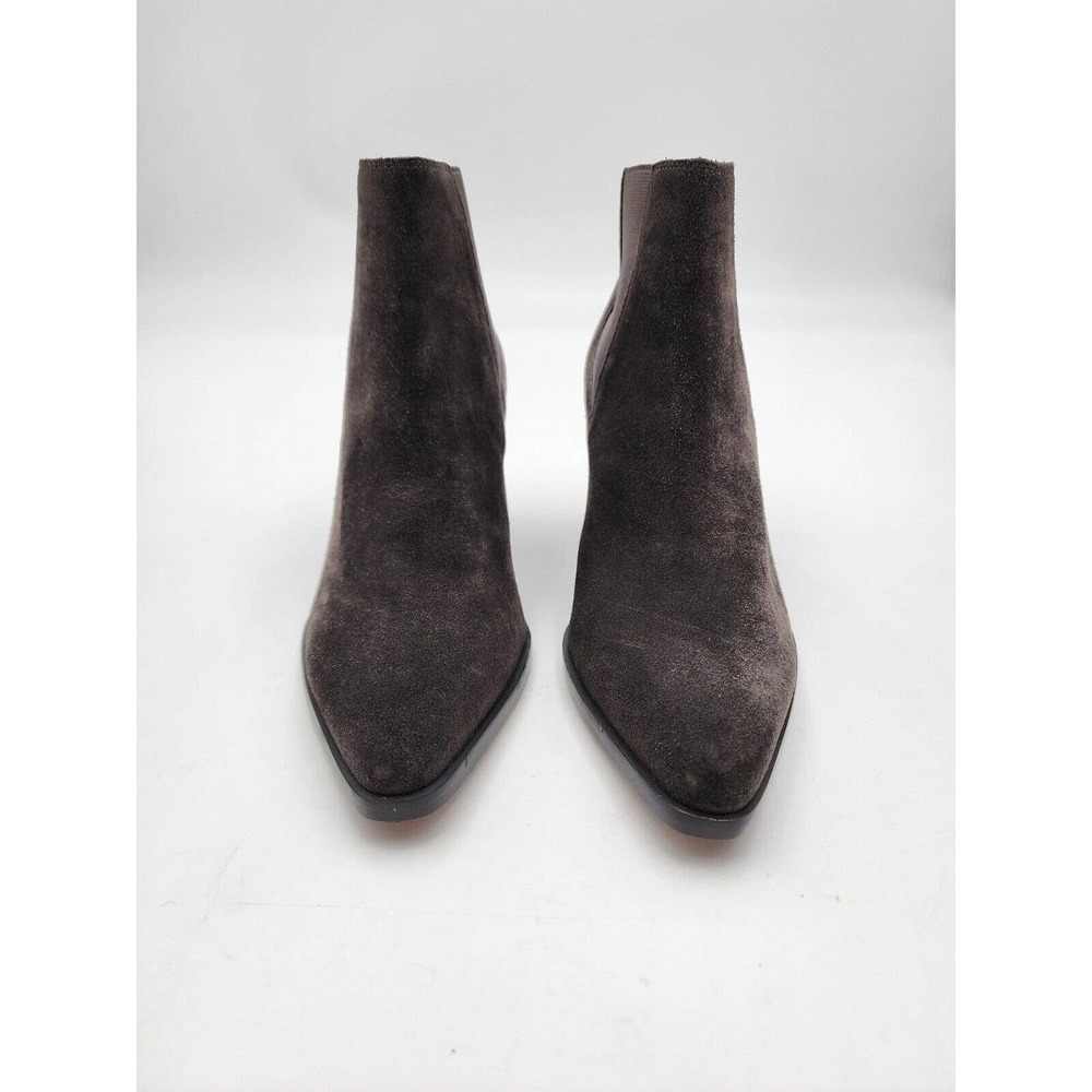 Rag & Bone Razor Chelsea Gray Suede Leather Pointed-toe Ankle Boot 36.5 … - Picture 5 of 15